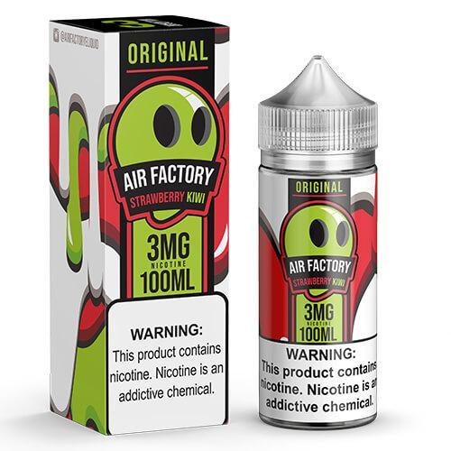 AIR FACTORY ORIGINAL | Strawberry Kiwi 100ML eLiquid with packaging