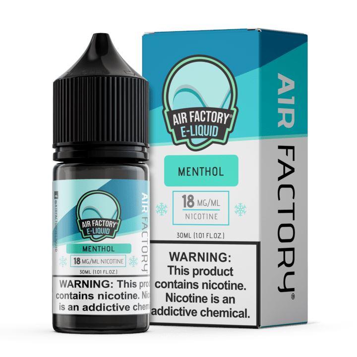 Menthol by Air Factory SALT 30ml with packaging