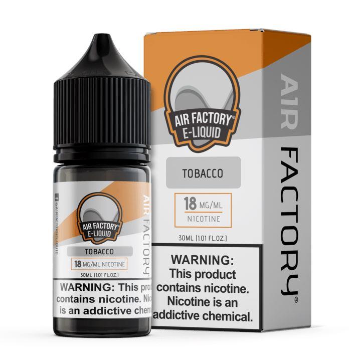 Tobacco by Air Factory SALT 30ml with packaging