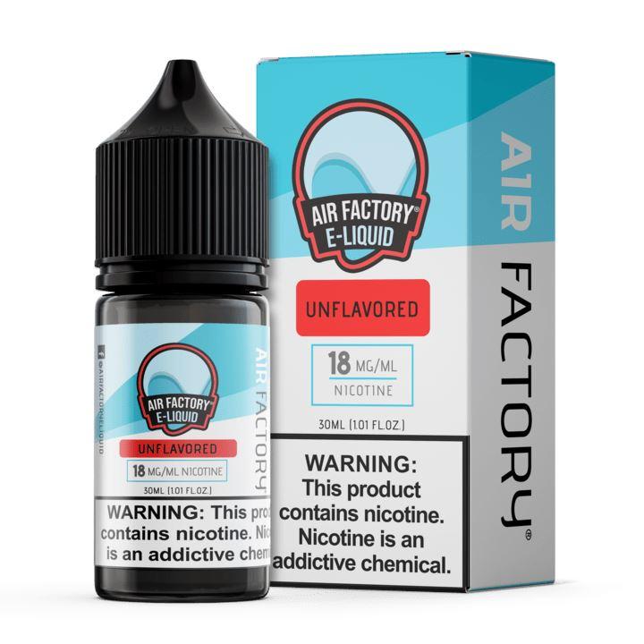 Unflavored by Air Factory SALT 30ml with packaging