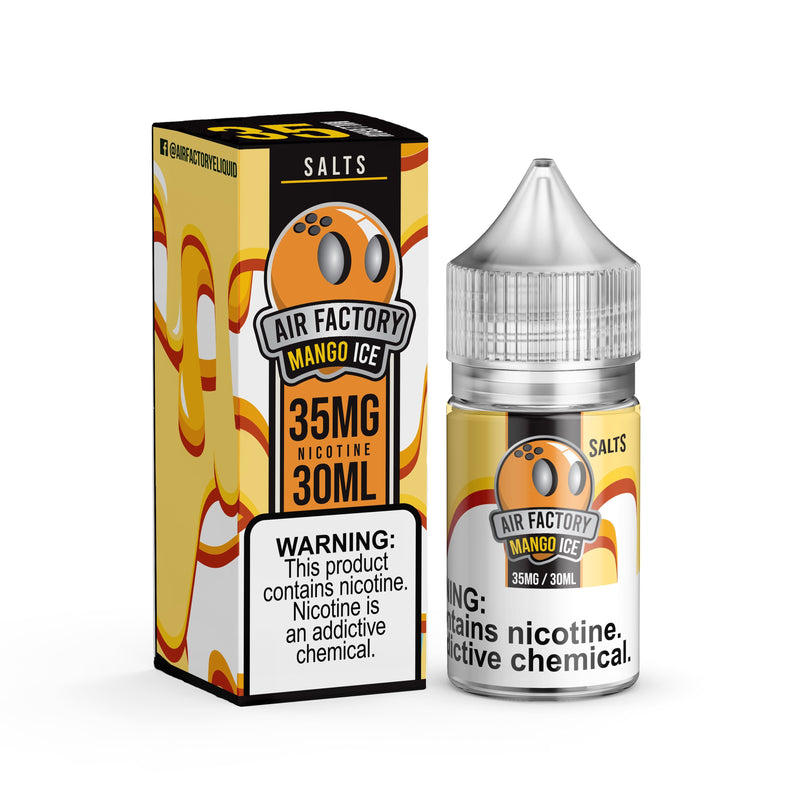 Mango Ice by Air Factory Salt Series 30ml with packaging