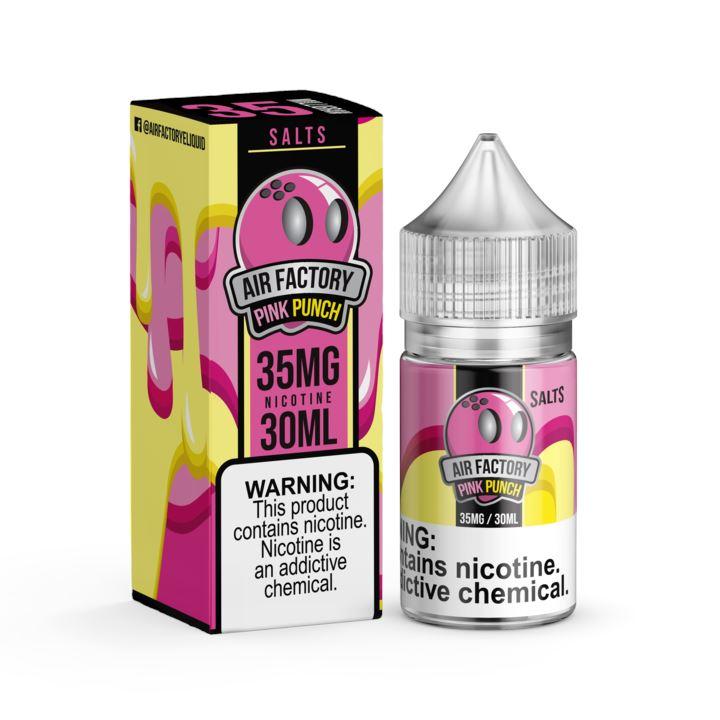 Pink Punch by Air Factory SALT 30ml with packaging