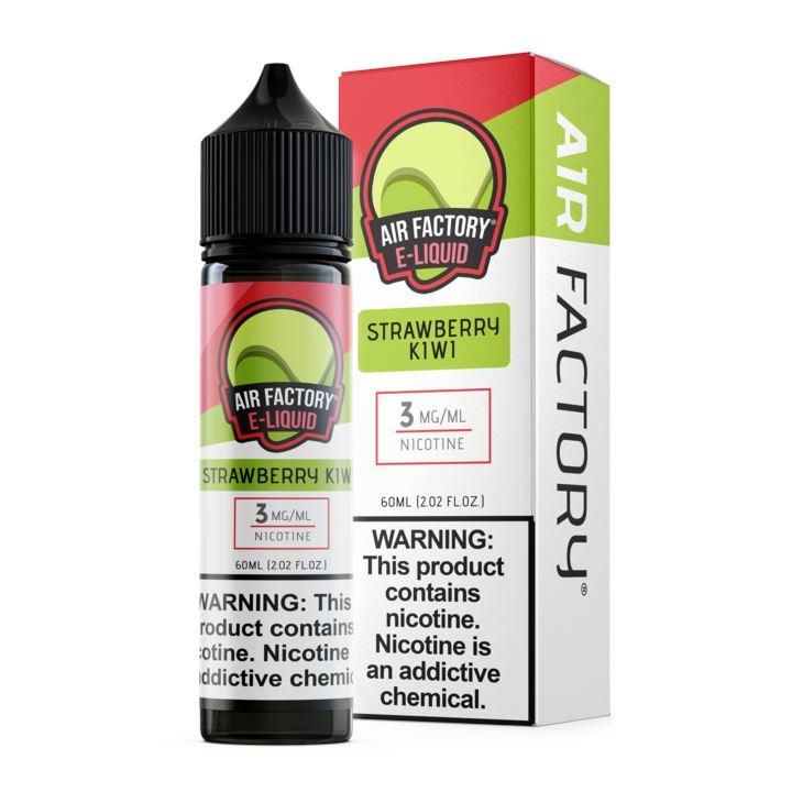 Strawberry Kiwi by Air Factory E-Liquid 60ml with packaging