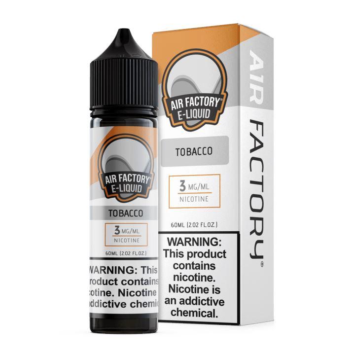 Tobacco by Air Factory eJuice 60mL with packaging