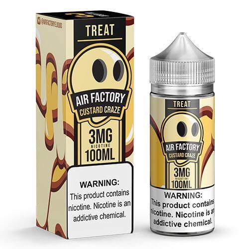 Custard Craze by Air Factory Treat 100ml with packaging