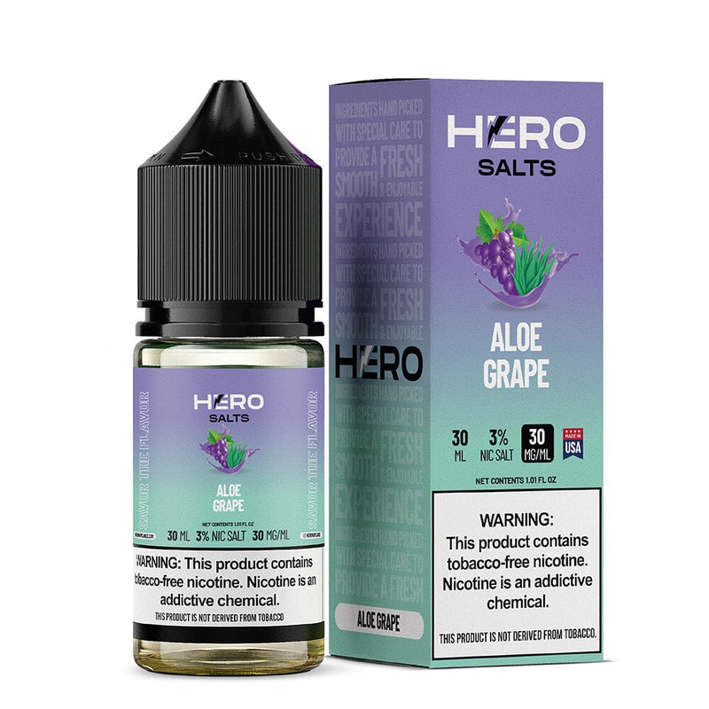 Aloe Grape by Hero E-Liquid 30mL (Salts)