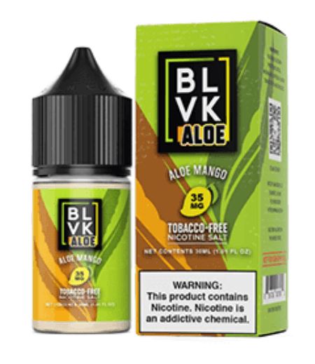 Aloe Mango by BLVK ALOE TF-Nic Salt Series 30mL with Packaging