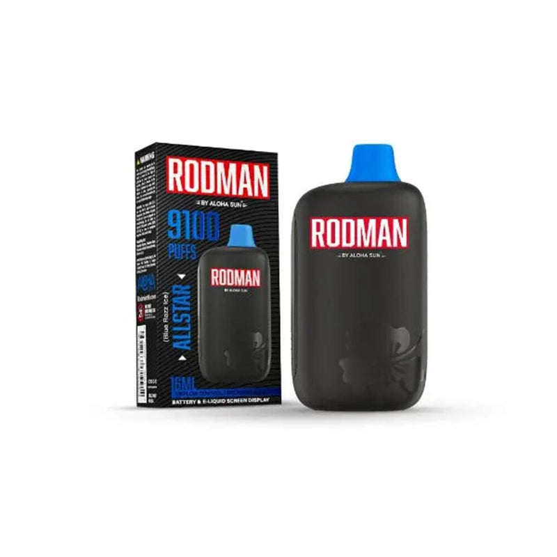 Aloha Sun Rodman Disposable 9100 Puffs 16mL 50mg All Star
