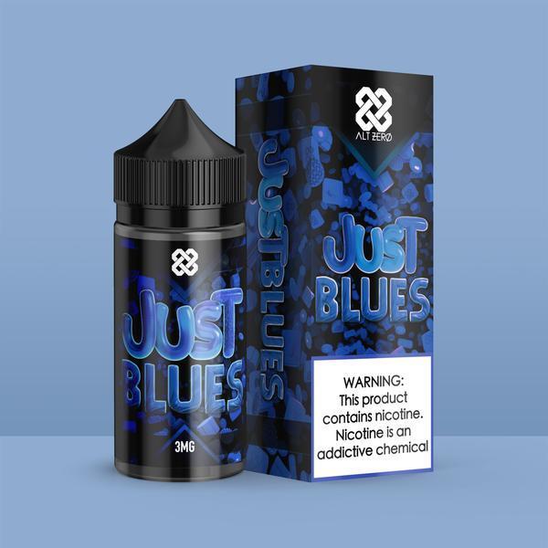 Just Blues by Alt Zero 100mL with background