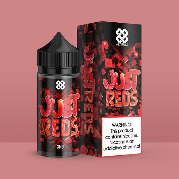 Just Reds by Alt Zero 100mL with background