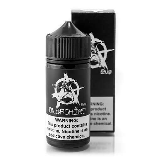 Black by Anarchist Tobacco-Free Nicotine E-Liquid 100ml with packaging