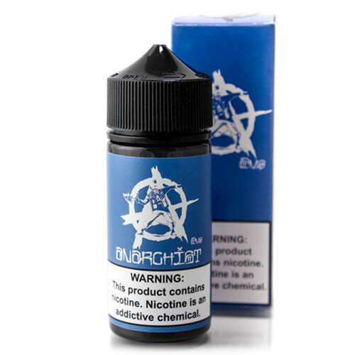  Blue by Anarchist Tobacco-Free Nicotine E-Liquid 100ml with packaging