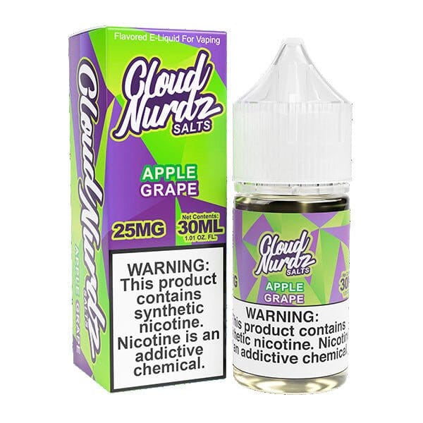 Apple Grape by Cloud Nurdz TFN Salt 30ml with packaging