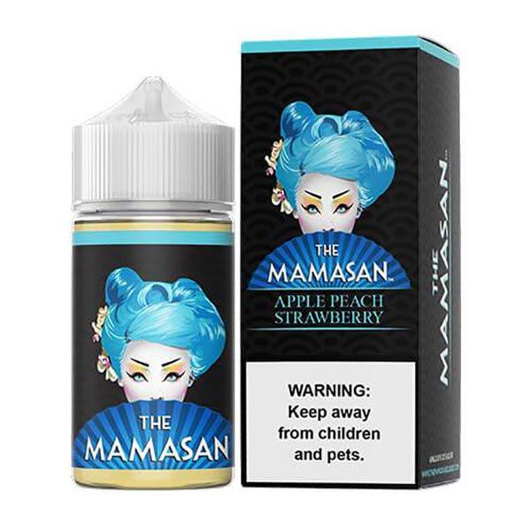 Apple Peach Strawberry by The Mamasan E-Liquid 60mL with packaging