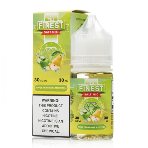 Apple Pearadise Menthol by Finest SaltNic 30ML with packaging