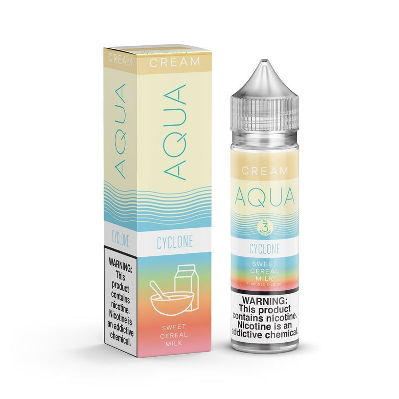 Cyclone by AQUA Classic E-Juice 60ml with packaging