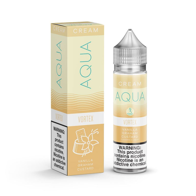 AQUA CREAM | Vortex 60ML eLiquid with packaging