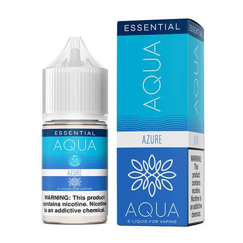 Azure by Aqua Essential Synthetic Salt Nic 30mL with packaging