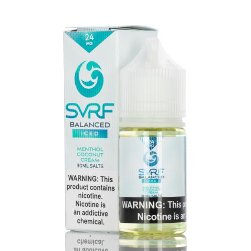 Balanced Iced By SVRF Salts 30mL with Packaging