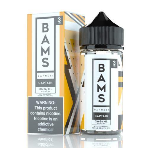 Captain Cannoli by Bam's Cannoli 100ml with packaging