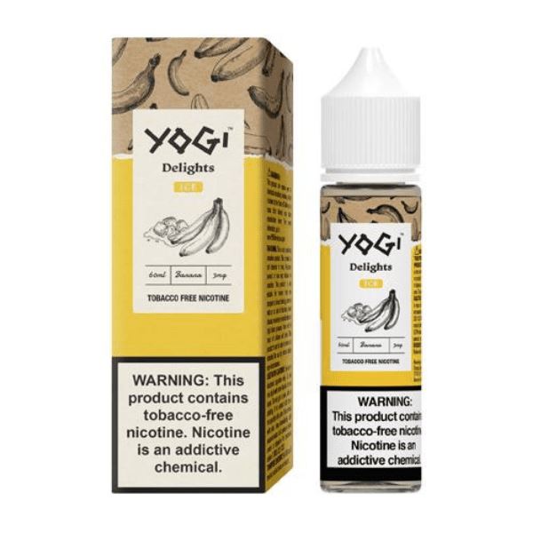 Banana Ice by Yogi Delights TFN 60ml with packaging