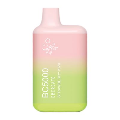 BC5000 (Non Branded EBDESIGN / Branded EBCREATE) Disposable | 5000 Puffs | 9.5mL | 0% strawberry kiwi