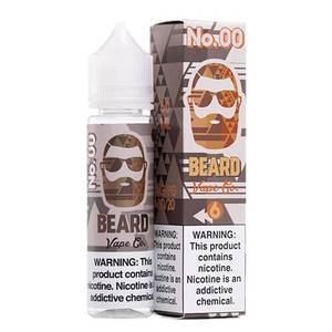 No. 00 Cappuccino Tobacco by Beard Vape Co 60mL with packaging