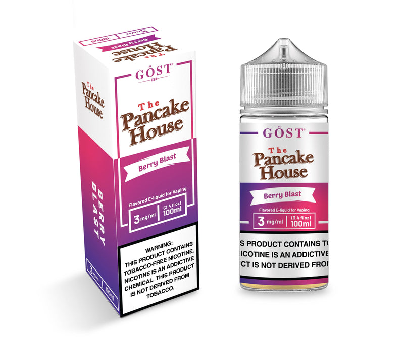 Berry Blast by GOST The Pancake House Series 100mL with packaging