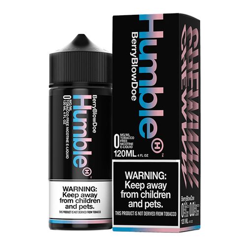 Berry Blow Doe by Humble Tobacco-Free Nicotine 120ML with packaging