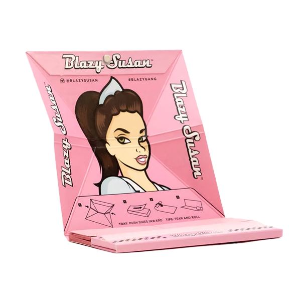 Blazy Susan 1 1/4 Deluxe Rolling Kit (20ct) Pink