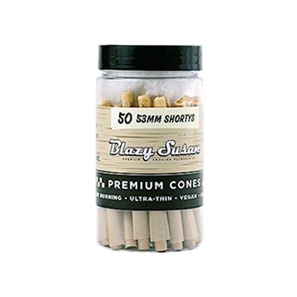 Blazy Susan Shortys 53mm Cones (50ct Jar) – Cones