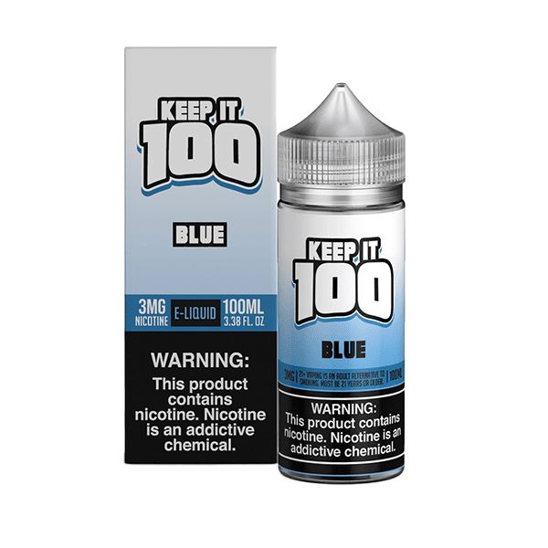 Blue by Keep It 100 Synthetic 100ml with packaging