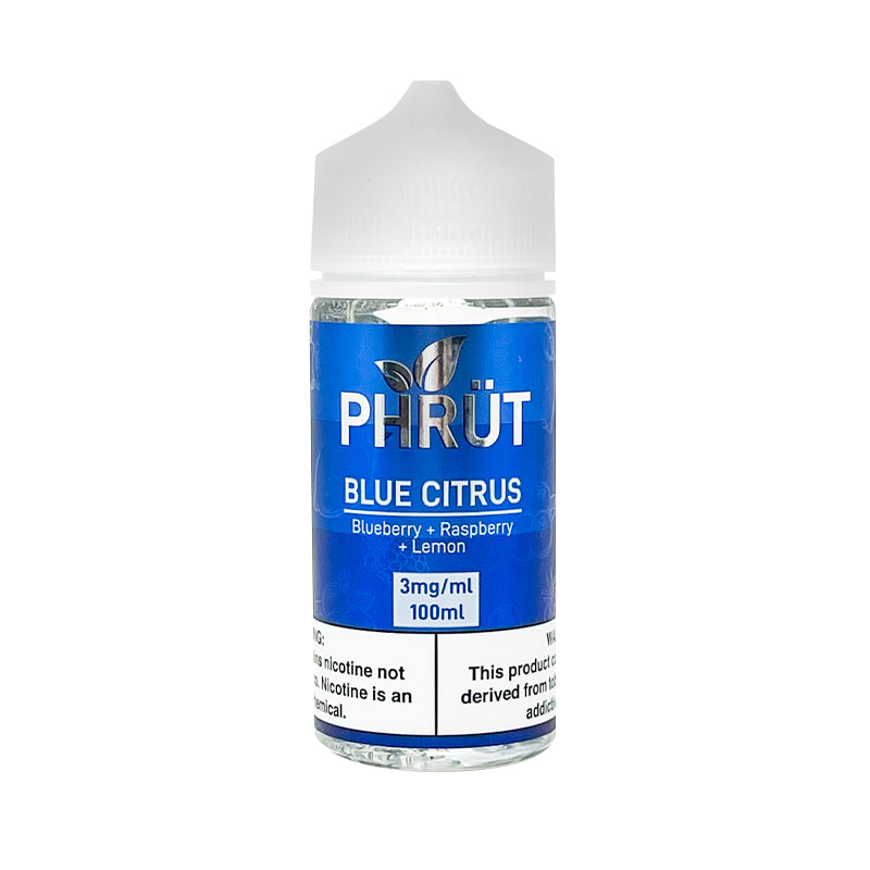 Blue Citrus by Phrut Tobacco-Free Nicotine 100ml bottle