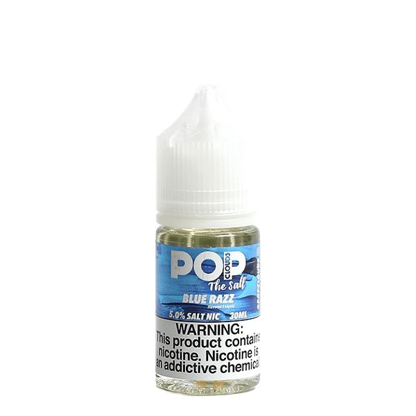 Blue Razz by Pop Clouds Salt 30ML bottle