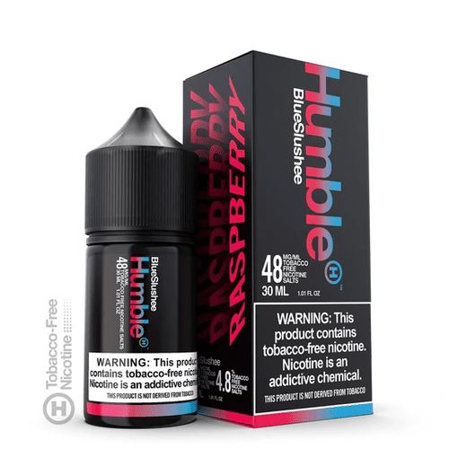 Blue Slushee Tobacco-Free Nicotine By Humble Salts 30ml with packaging