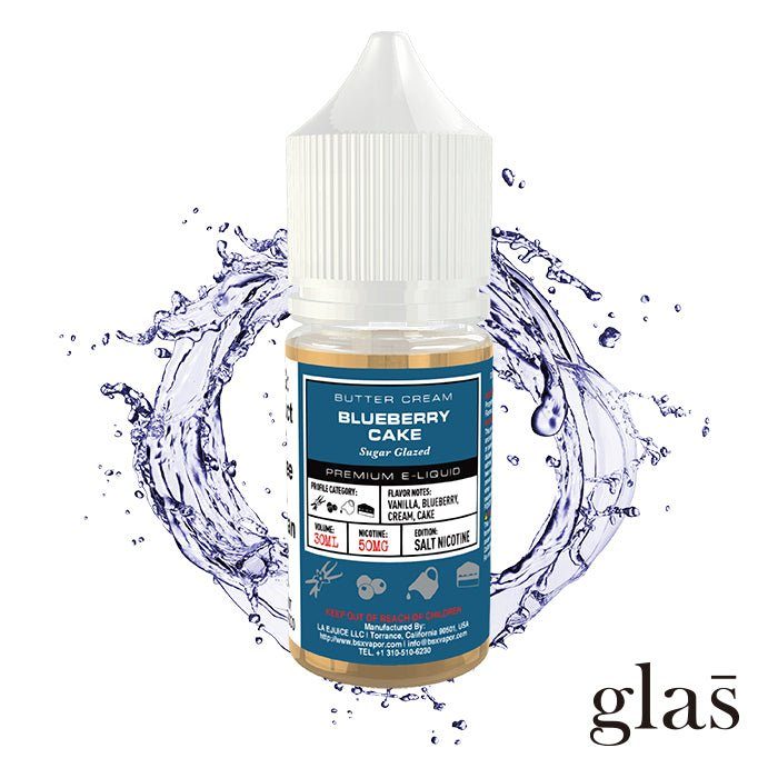 Blueberry Cake By BSX Salt TFN 30ml bottle with background