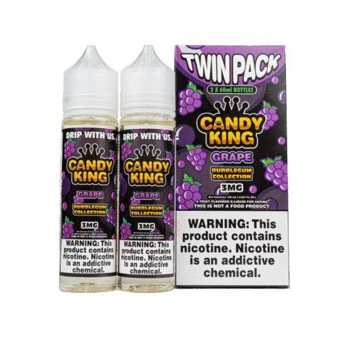  Grape by Candy King Bubblegum 120ml with packaging