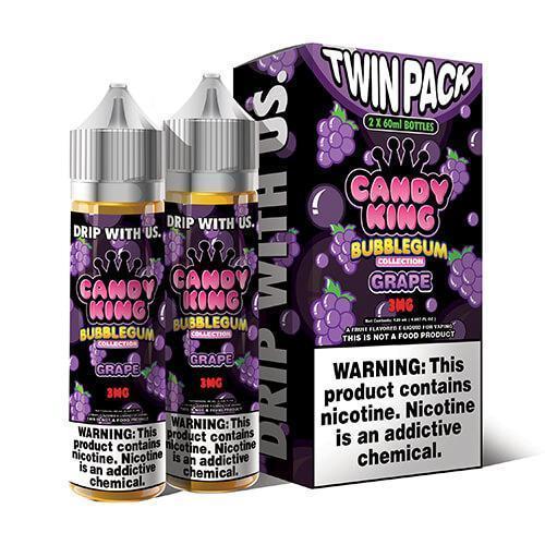  Grape by Candy King Bubblegum 120ml with packaging