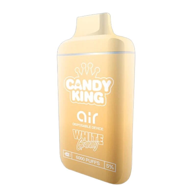 Candy King Gold Bar Disposable 6000 Puffs white gummy