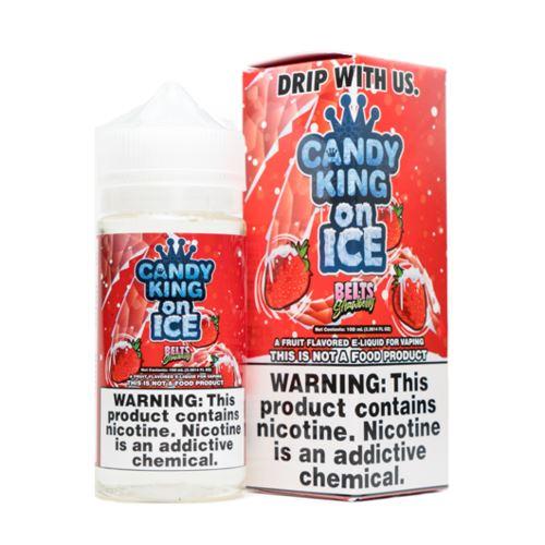 Belts by Candy King On ICE 100ml with packaging