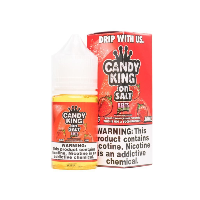 Belts by Candy King On Salt 30ml with packaging