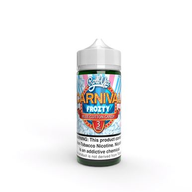 Carnival Cotton Candy Frozty by Juice Roll Upz TF-Nic Salt Series | 100mL bottle