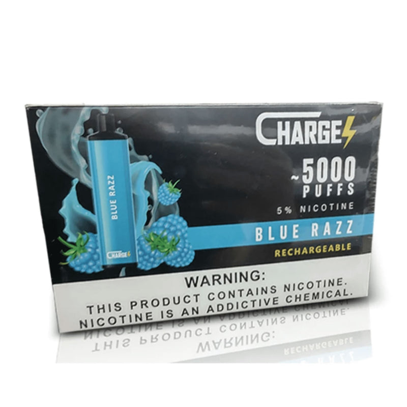 Charge Disposable | 5000 Puffs | 12mL blue razz