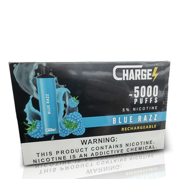 Charge Disposable 5000 Puffs blue razz