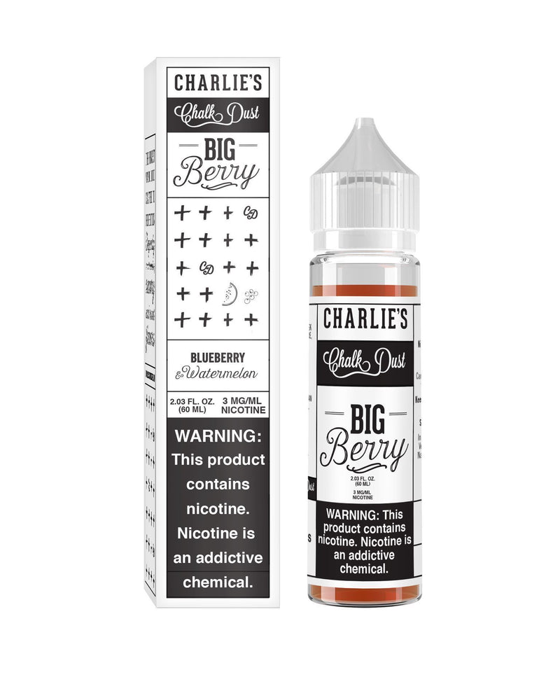 Charlie's Chalk Dust | Big Berry 60ML eLiquid  with packaging