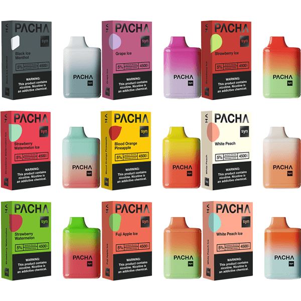Charlies - Pachamama Syn Disposable 4500 Puffs 2mL group photo