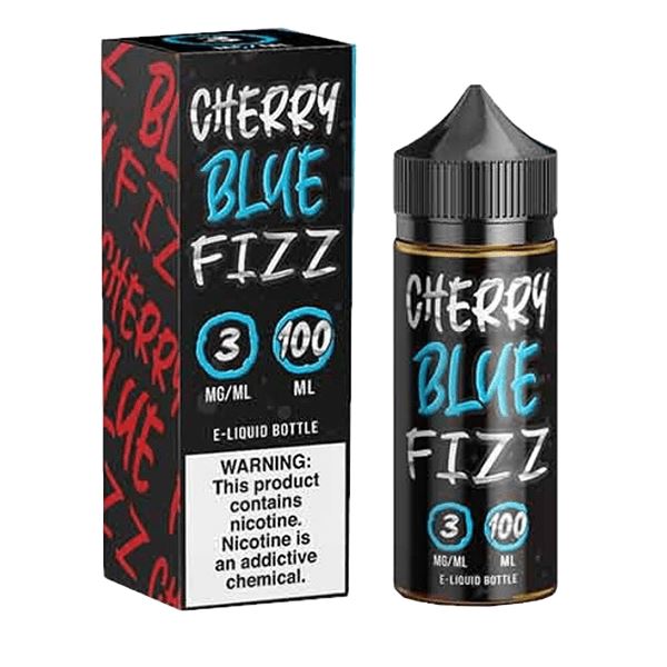 Cherry Blue Fizz by Juice Man 100mL Series with Packaging