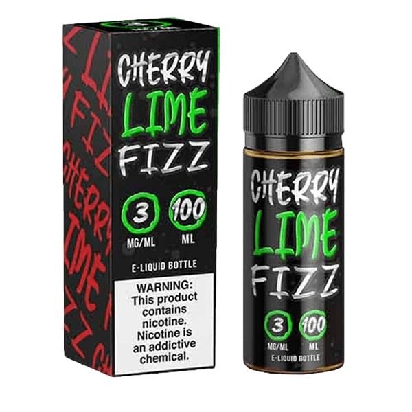 Cherry Lime Fizz by Juice Man 100mL Series with packaging