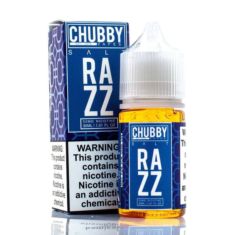 Razz Salt by Chubby Bubble Vapes Salts 30ml with packaging