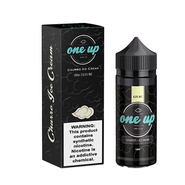 Churros and Ice Cream by One Up TFN 100mL  with packaging